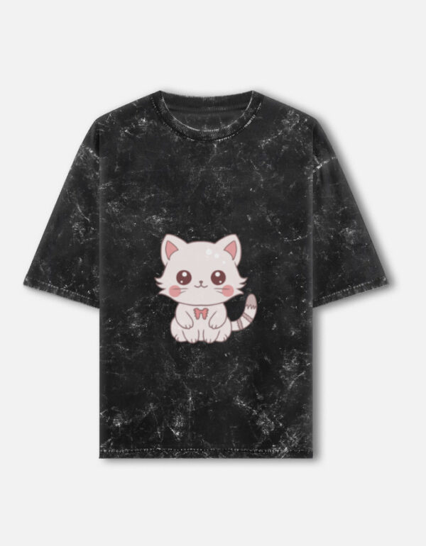 Unisex Acid Washed Oversized Tee